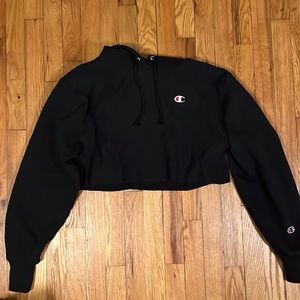 Cropped Champion Hoodie